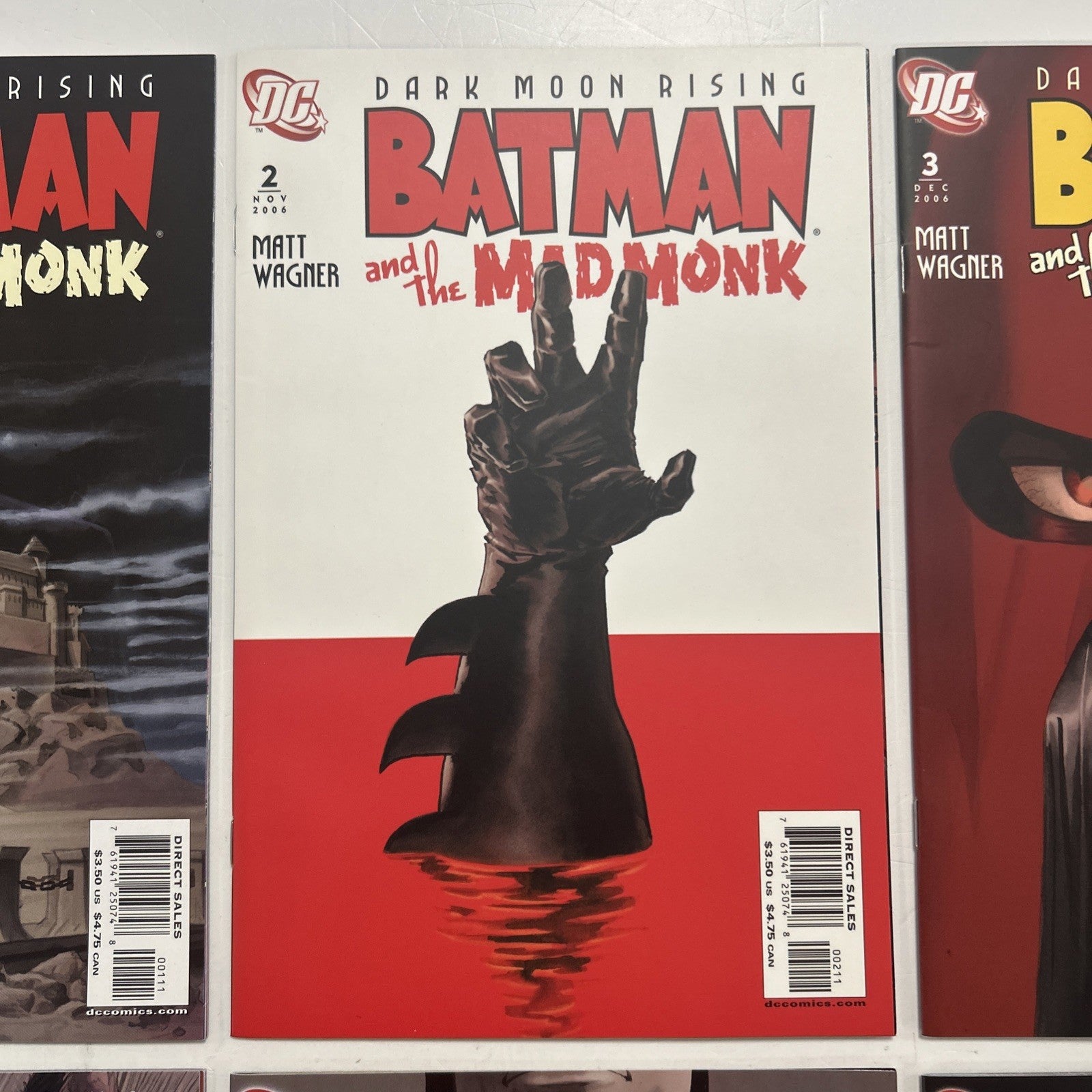 Batman and the Mad Monk #1-6 2006 Mid-High Grade Complete Set Matt Wagner2