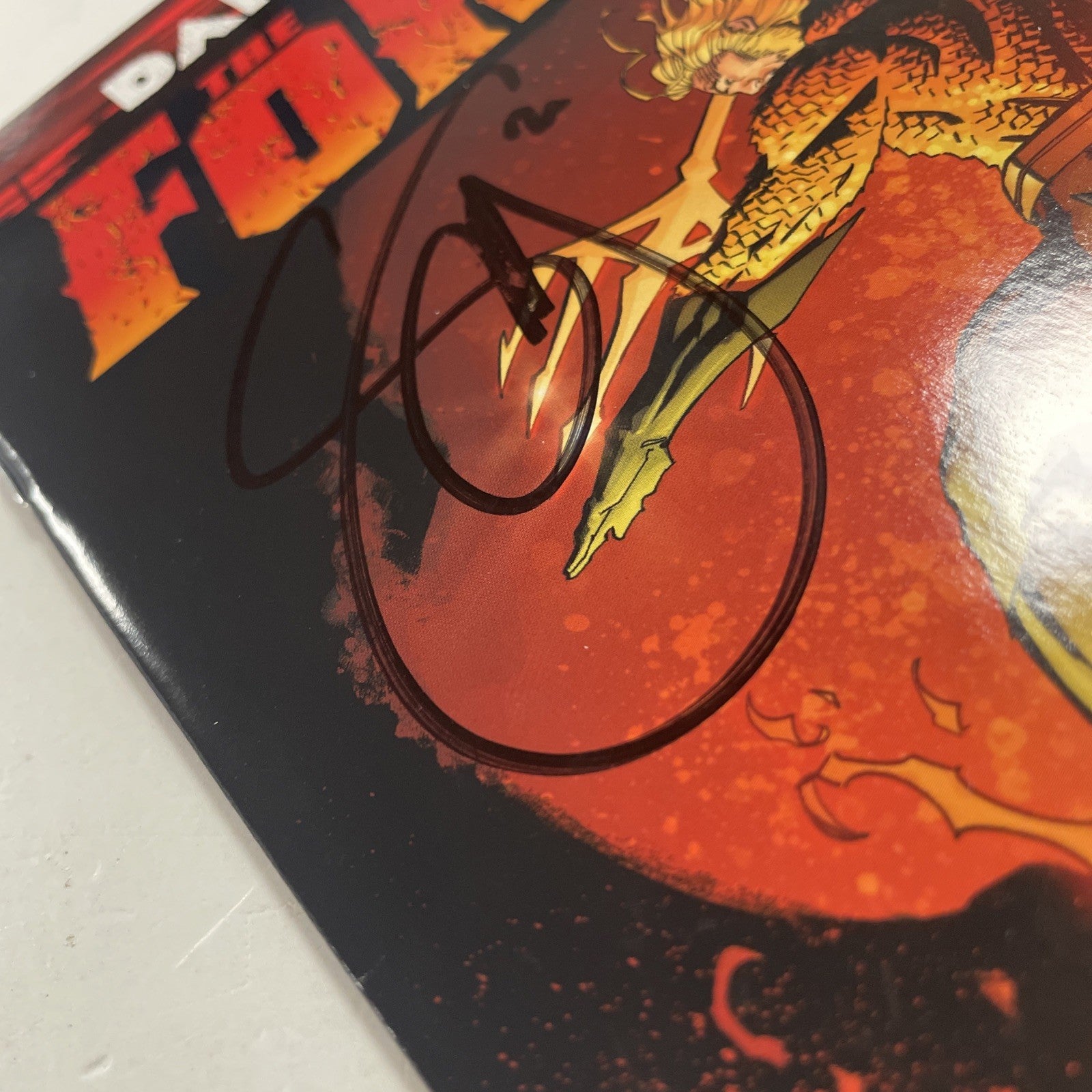 Dark Days The Forge #1 2017 NM Signed Scott Snyder **signed at Thoughtbubble4