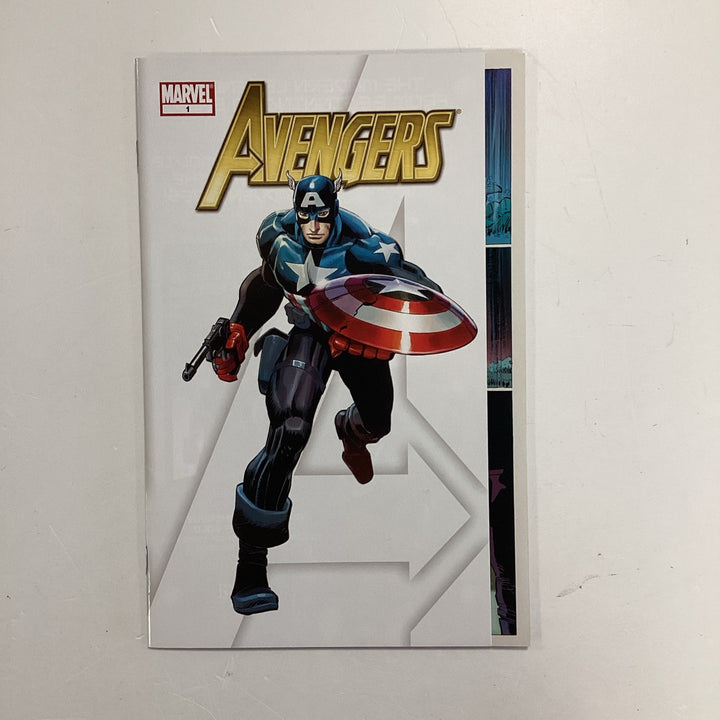 Avengers #1 2010 NM Gatefold Variant John Romita Jr. Cover0