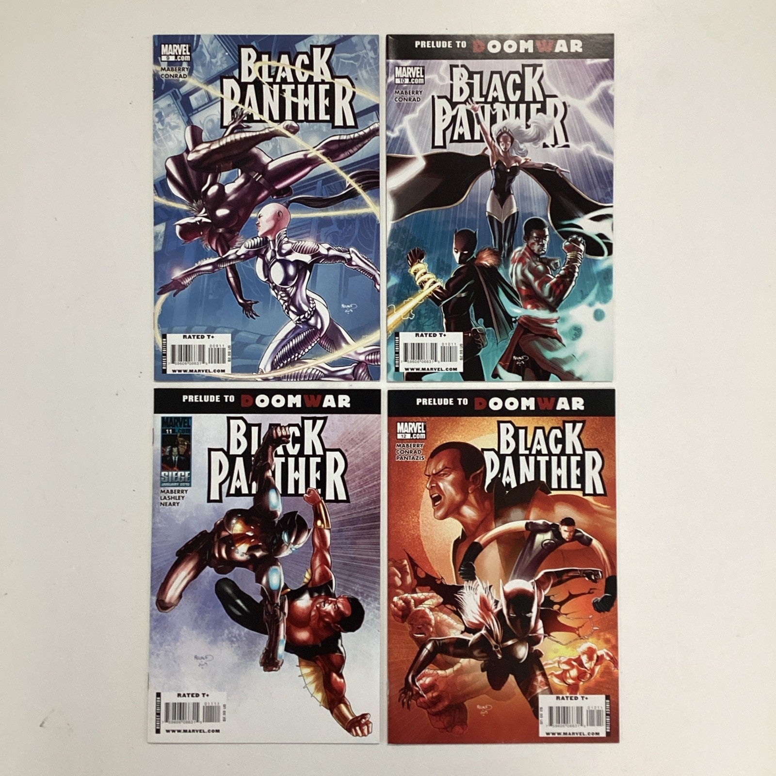 Black Panther #1-12 2009 All Approx. VF Complete Set4