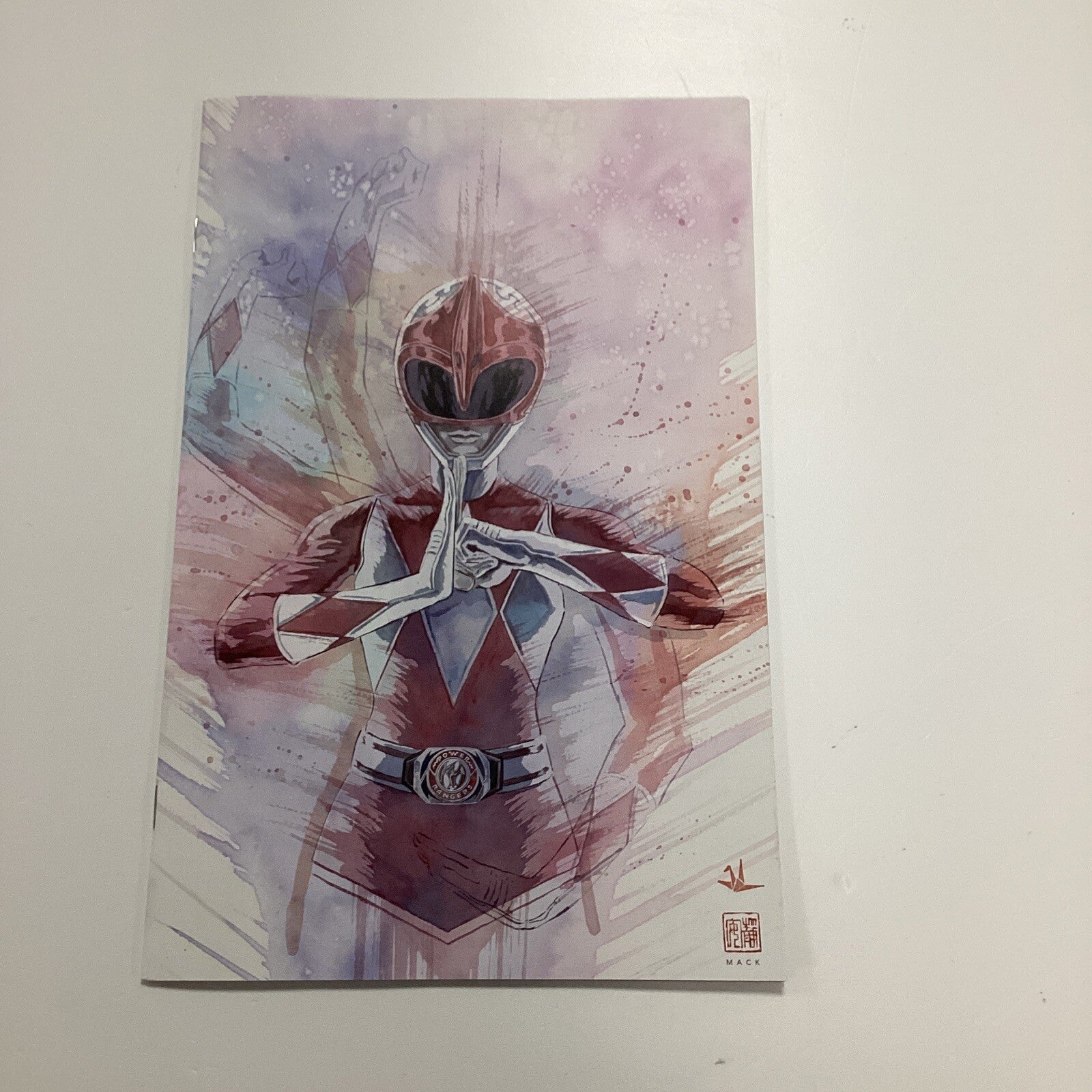 Mighty Morphin Power Rangers #101 2022 NM David Mack 1:50 Pink Ranger Variant0