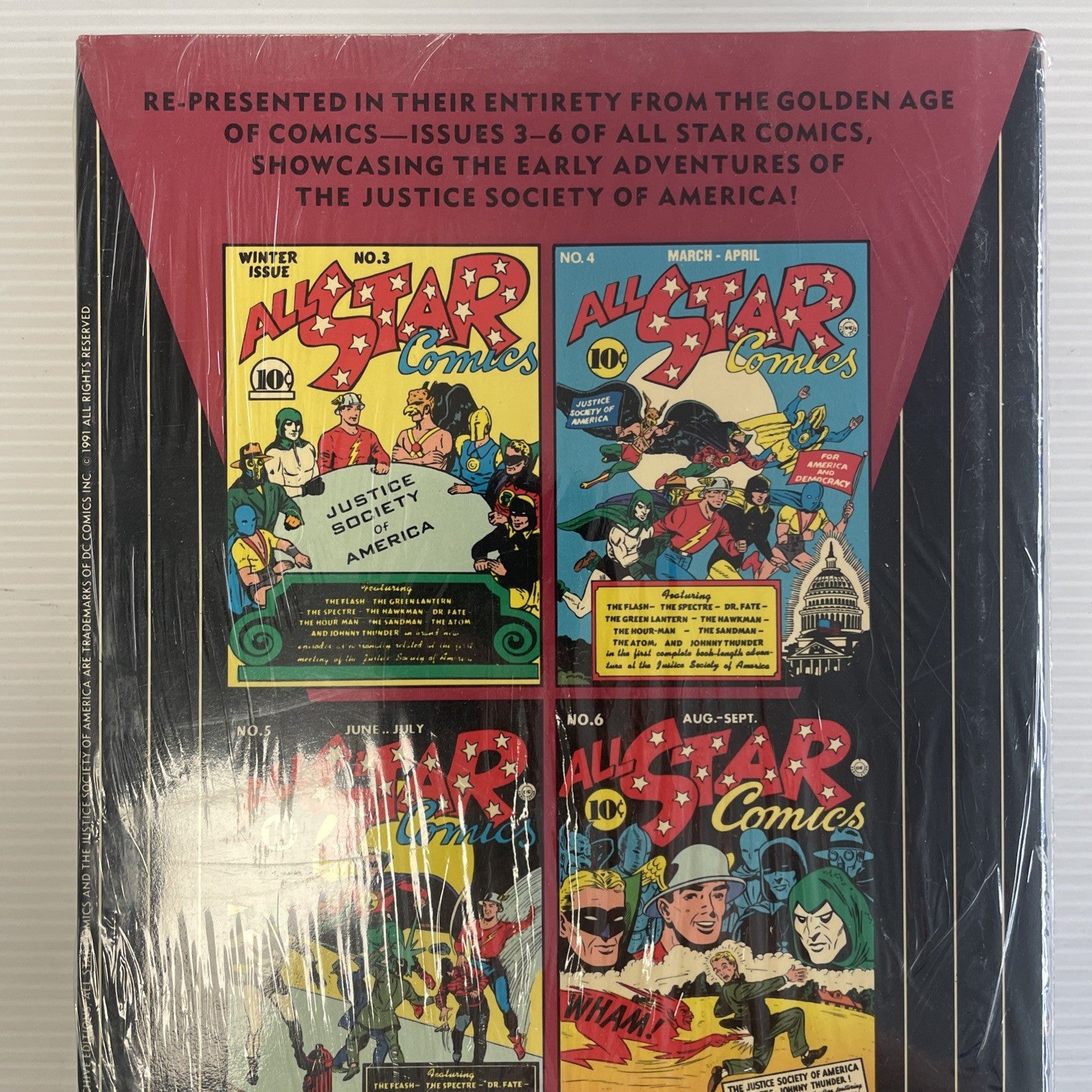 All Star Comics Archives Vol 1 DC Comics 1997 HC Graphic Novel5