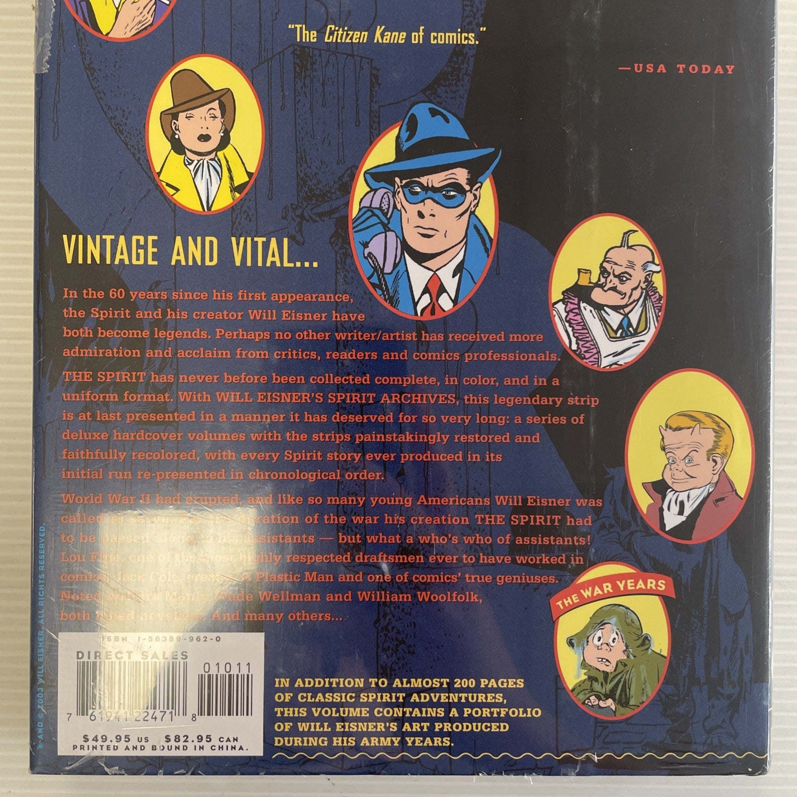 The Spirit Archives 2002 Vol #10 Will Eisner TPB6