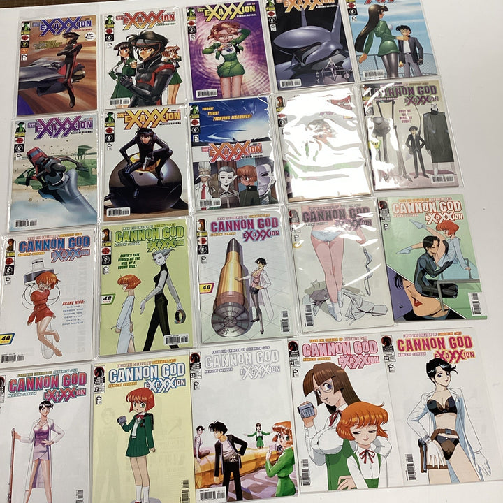 Cannon God Exaxxion #1-20 2001 Complete Set mid-high to high grades0
