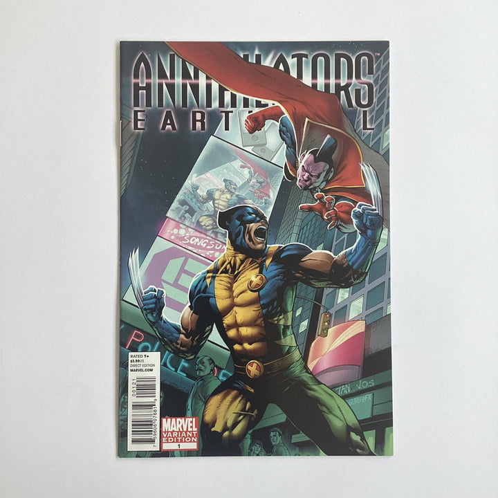 Annihilators Earthfall #1 2011 VF/NM 1:15 Billy Tan Variant0
