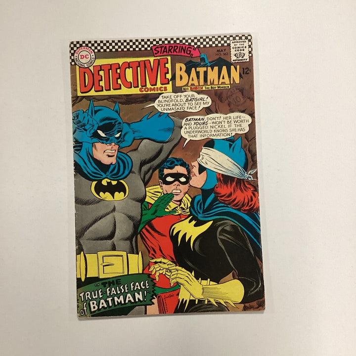 Detective Comics #363 1968 VG/FN  2nd Appearance of Batgirl Pence Stamp