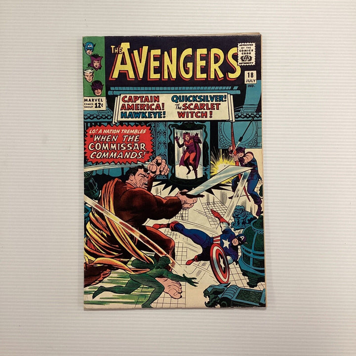 The Avengers #18 1965 VG/FN Cent Copy