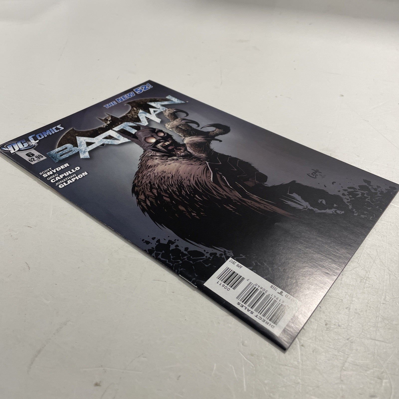 Batman #6 2012 NM 1st Court of Owls First Print3