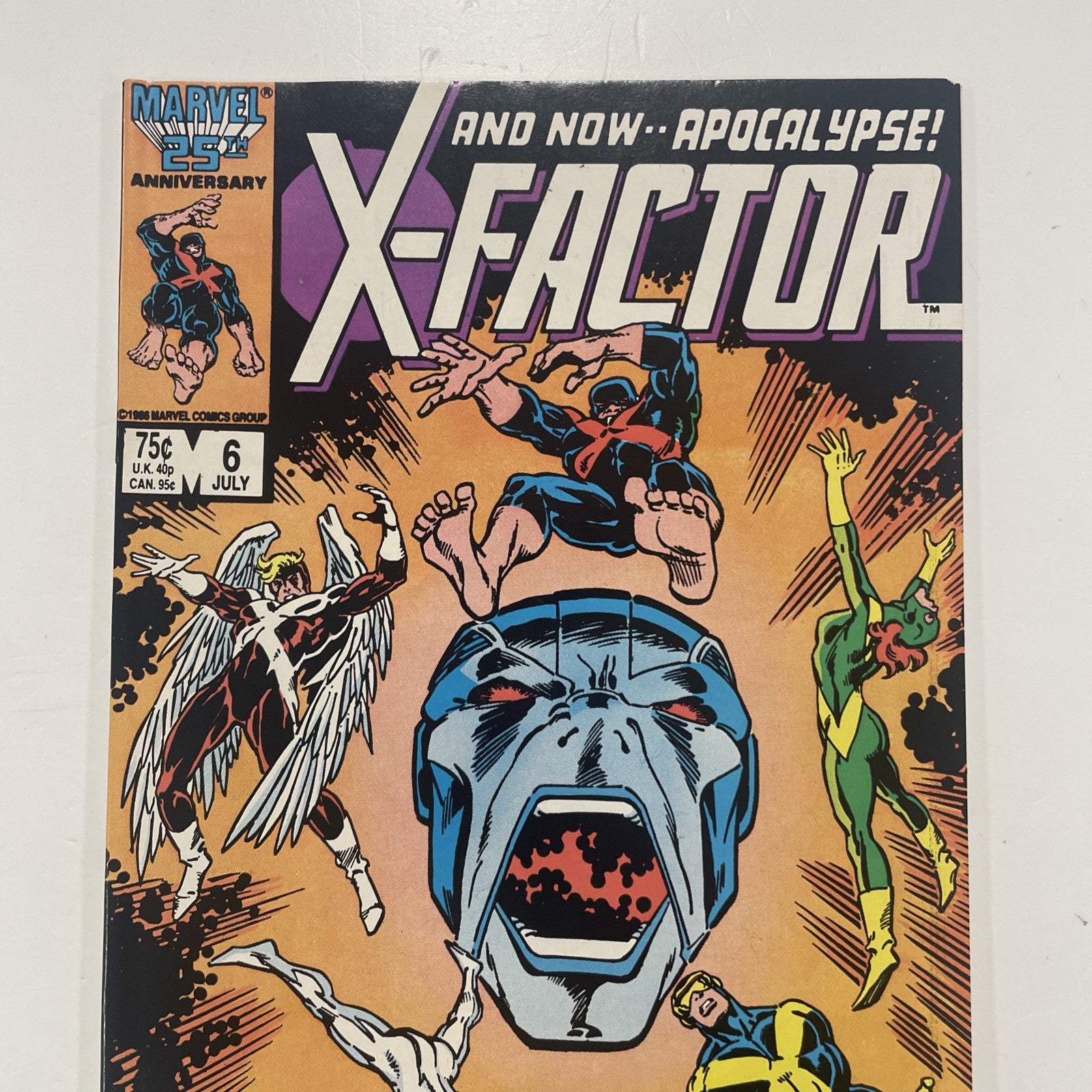 X-factor #6 1986 VF- 1st Full Appearance of Apocalypse1