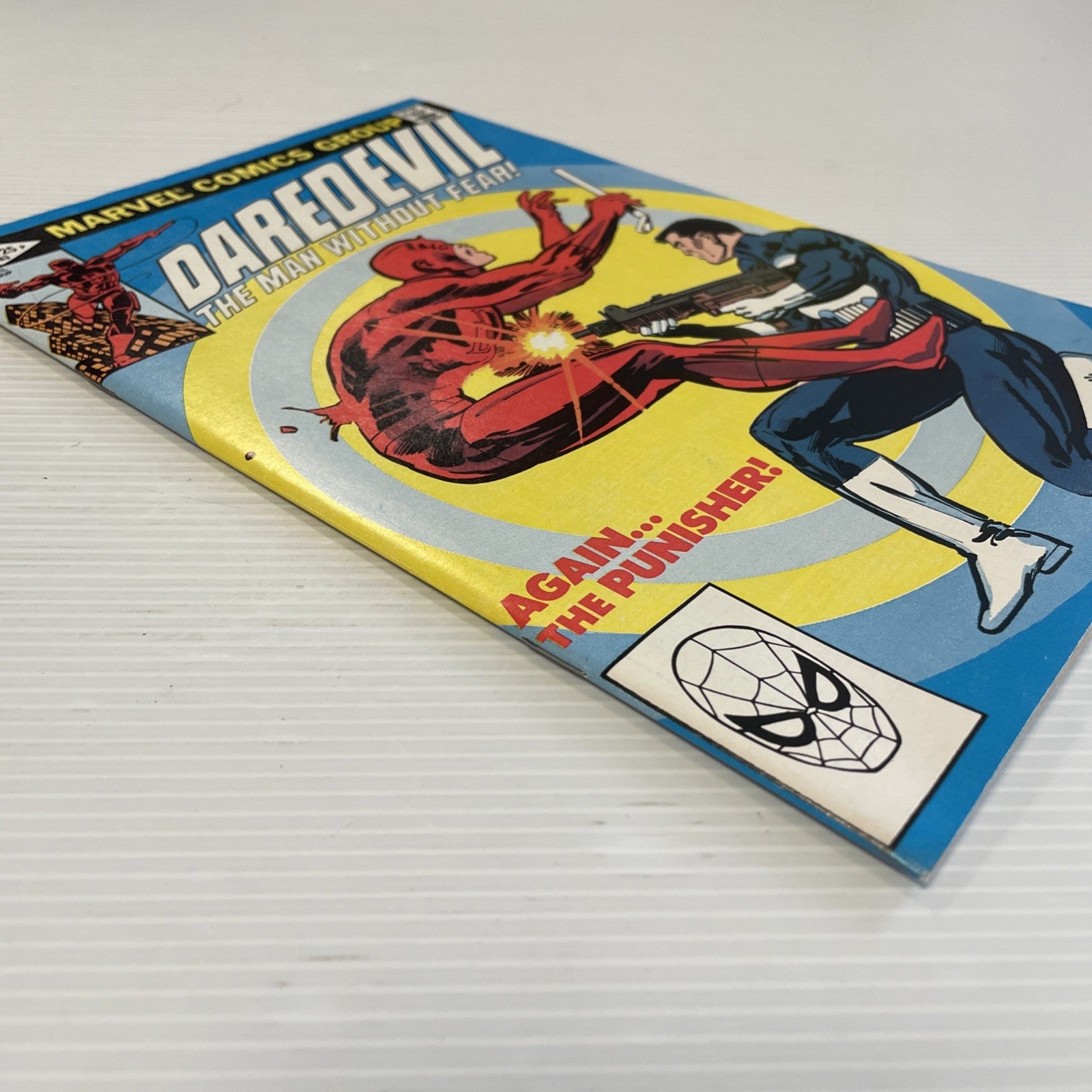 Daredevil #183 1982 VF/NM Punisher vs Daredevil Frank Miller3