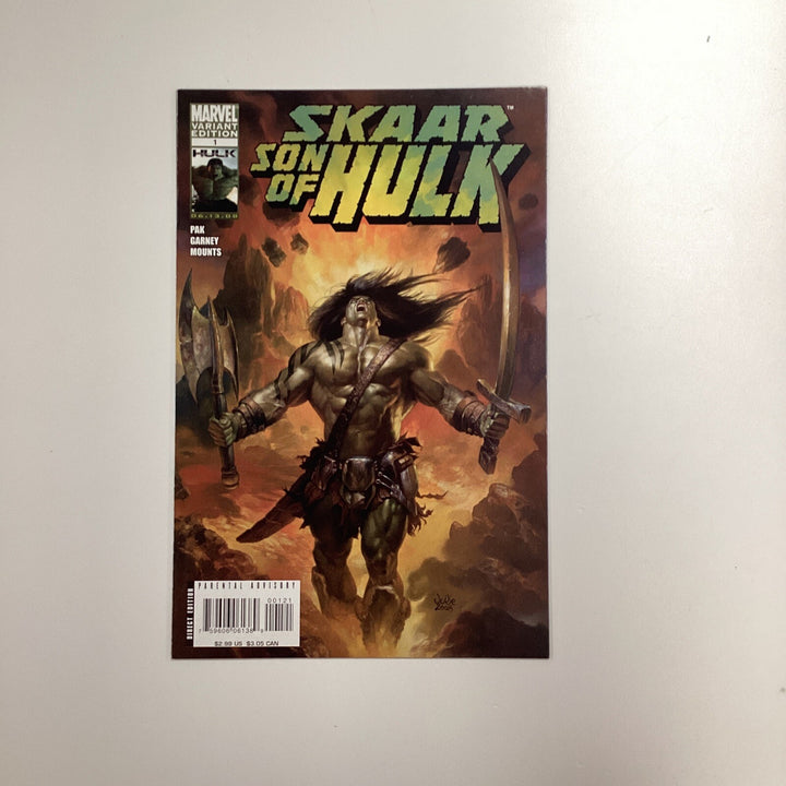 Skaar Son Of Hulk #1 2008 VF/NM 1st Appearance of Skaar Julie Bell Variant0