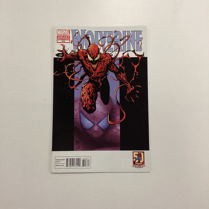 Wolverine #308 2012 FN/VF Amazing Spider-man In Motion Variant0