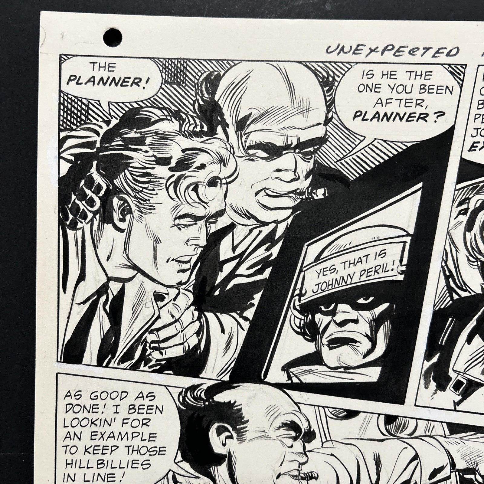 DC 's Unexpected #110 Original Art by Jack Sparling, Johnny Peril4
