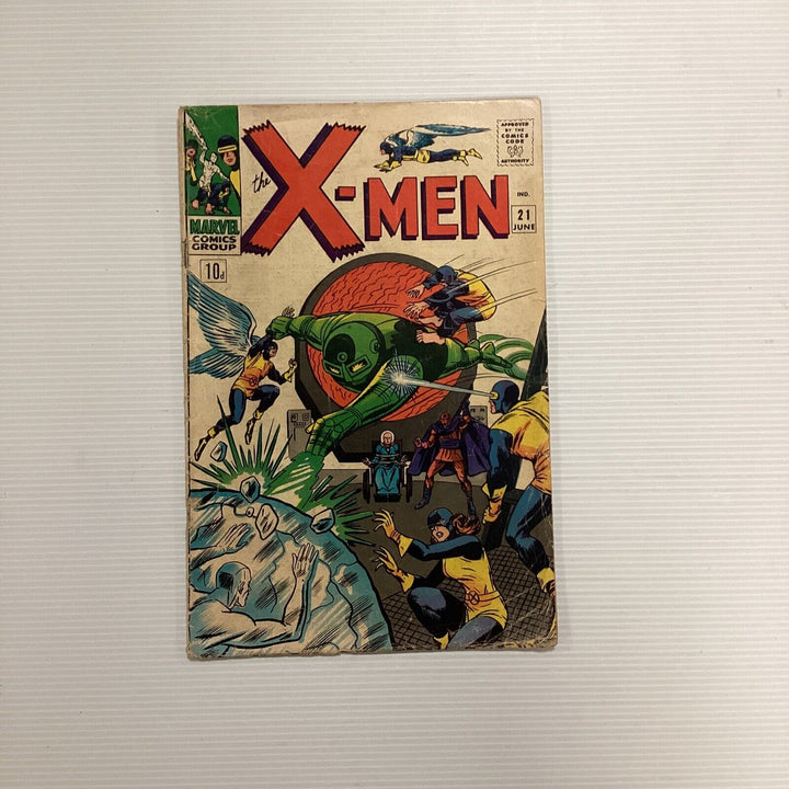 X-Men #21 1966 GD/VG Pence copy **See Description