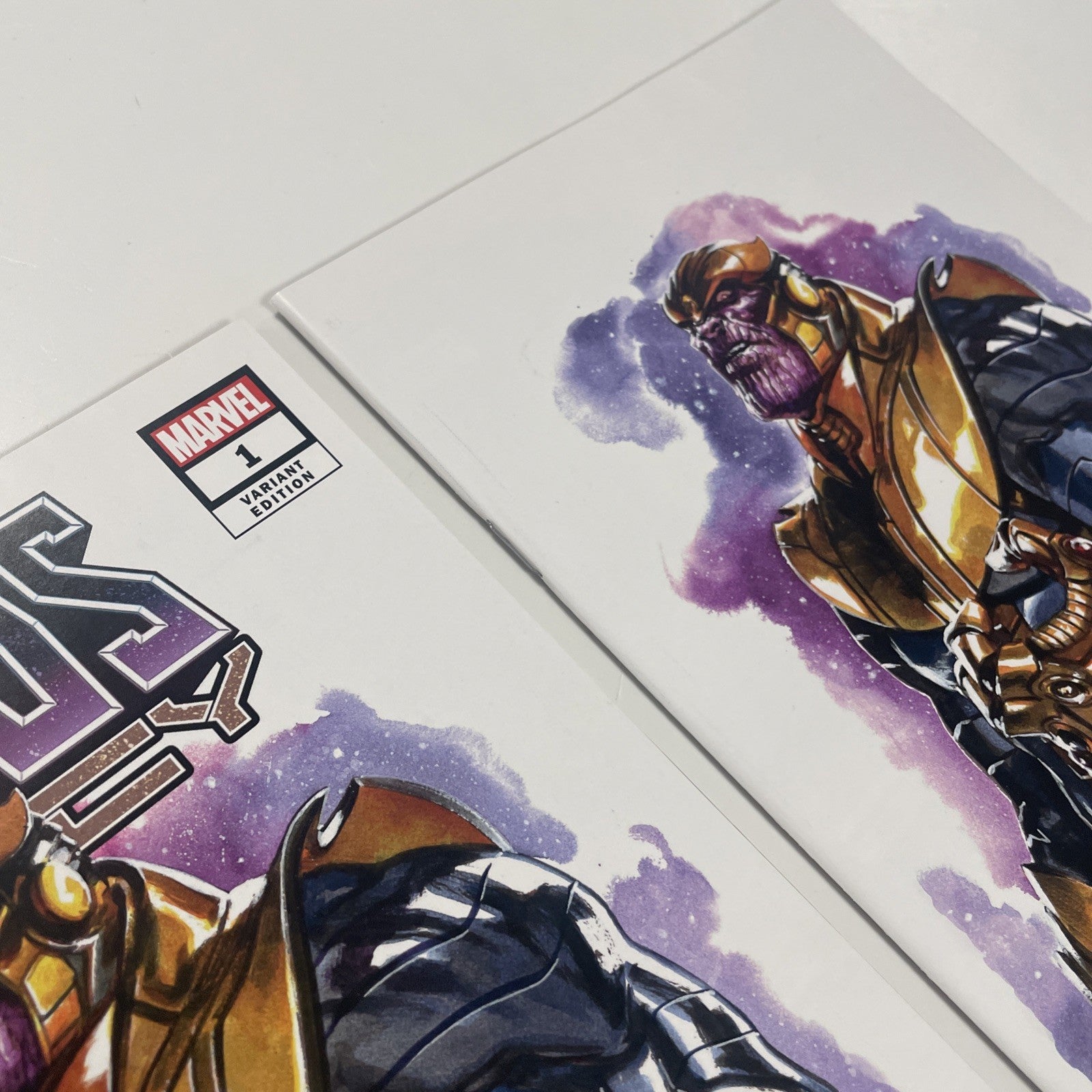 Thanos Legacy #1 2018 NM Gabriele Dell'otto Trade Dress & Virgin Variant Set8