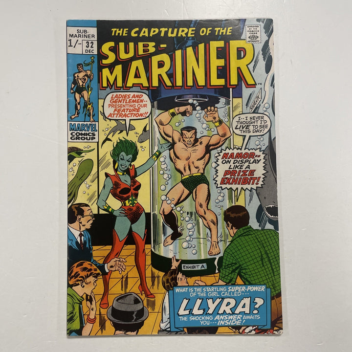 Sub-mariner #32 1970 FN Pence Copy0