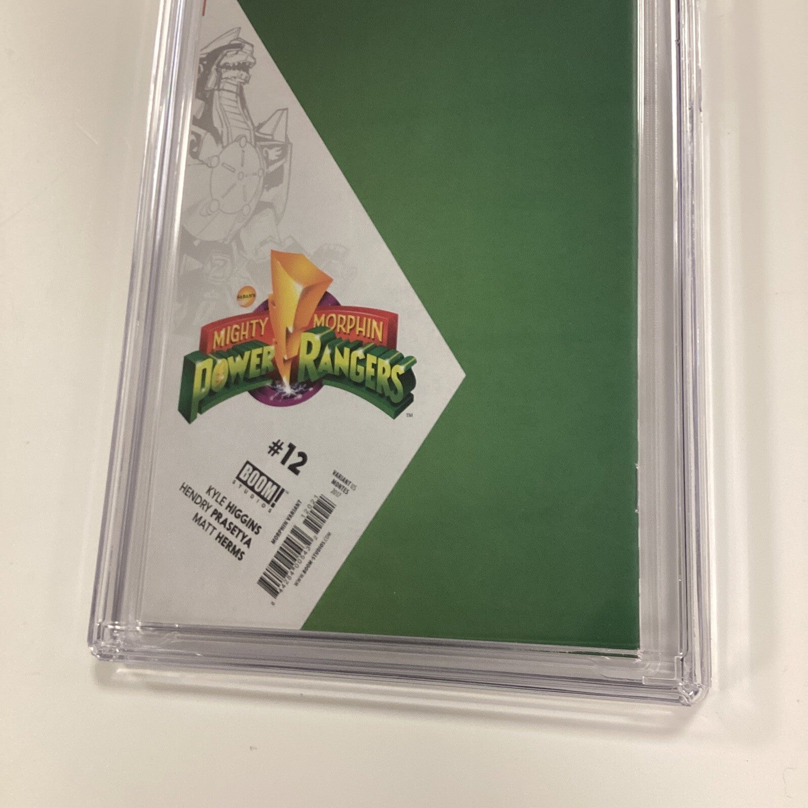 Mighty Morphin Power Rangers #12 2017 CGC 9.8 Montes Retailer Incentive Variant5