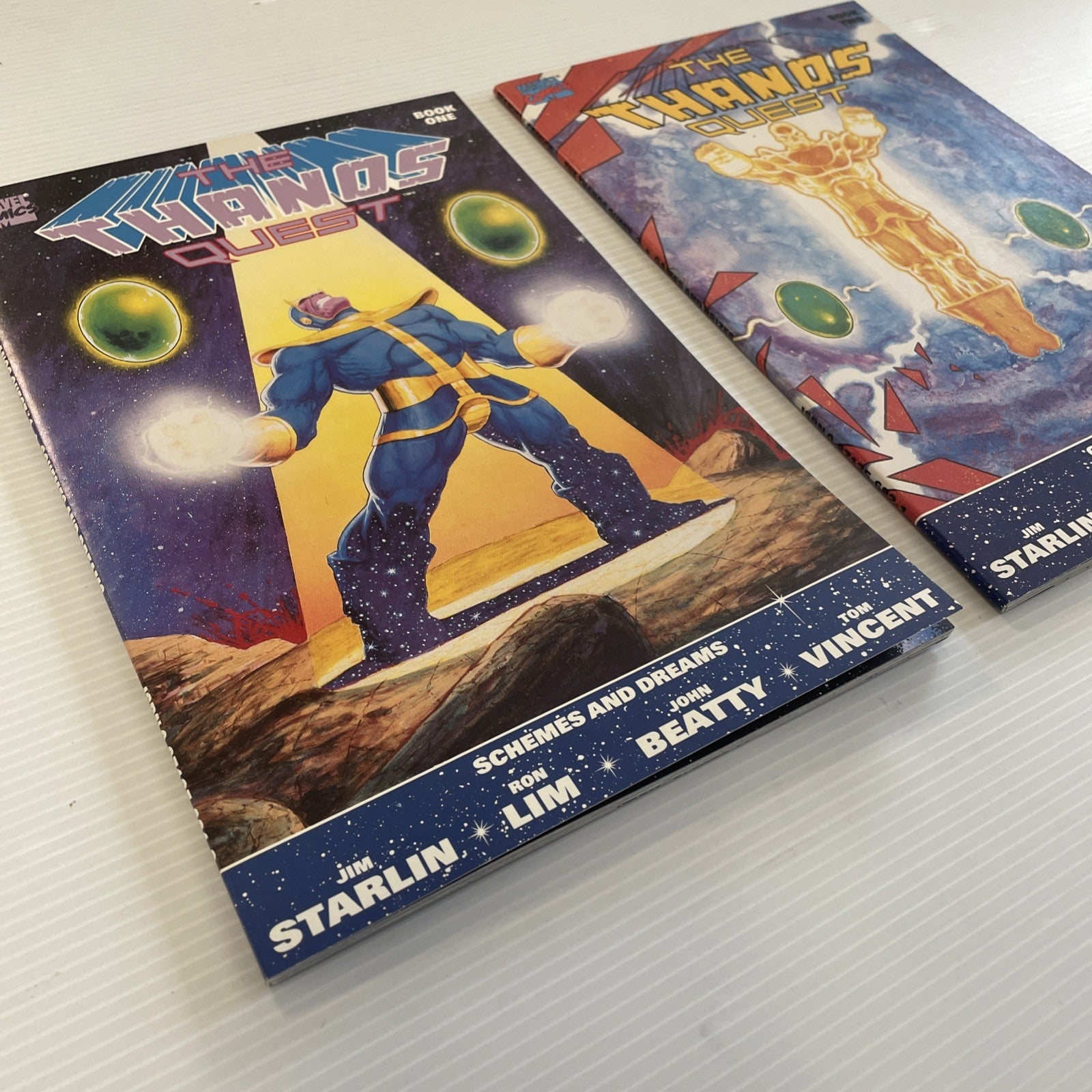 Thanos Quest #1 #2 1990 VF/NM Complete Set Starlin Ron Lim3