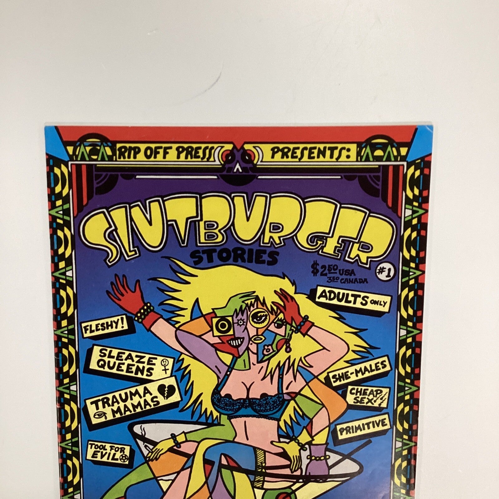 Slutburger #1 1992 FN/VF Rip Off Press2