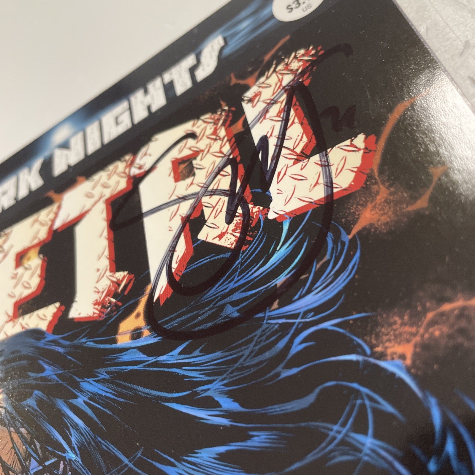 Dark Knights Death Metal #5 2018 NM Signed Scott Snyder *signed at Thoughtbubble4