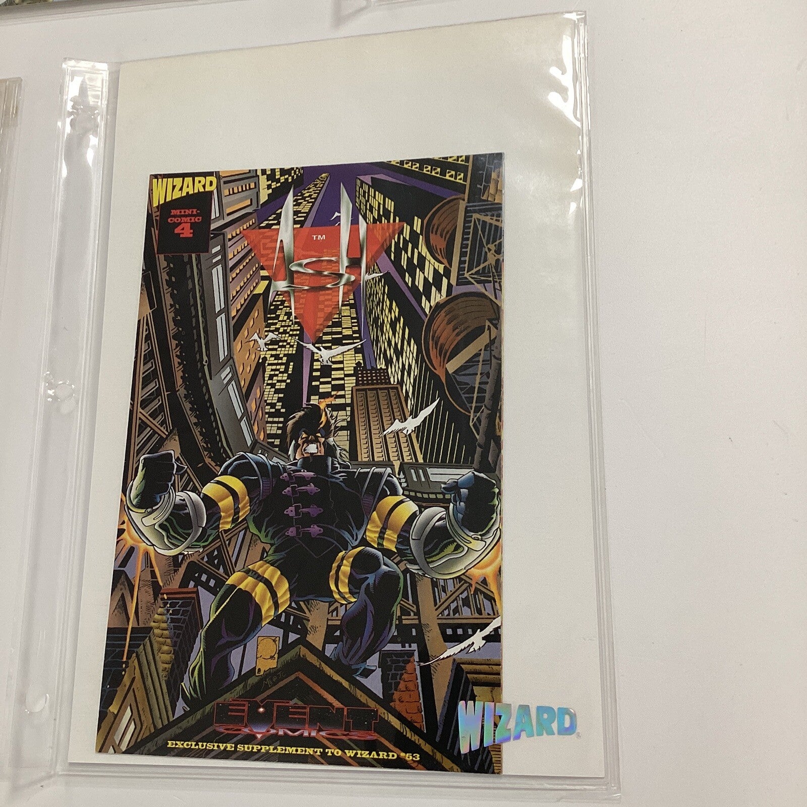Ash #0, #5, #6 Wizard #1/2 & Mini Comic #4 1996 Event Comics Signed by Artists5