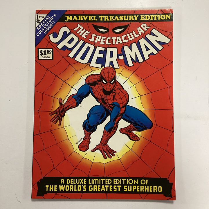 Marvel Treasury Edition The Spectacular Spider-Man #1 1974 FN0