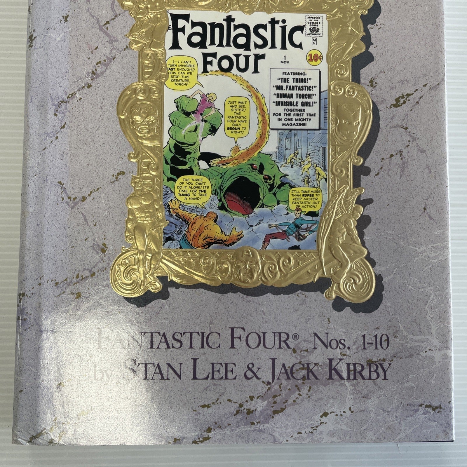 Marvel Masterworks Fantastic Four Nos 1-10 by Stan Lee & Jack Kirby HC Book2