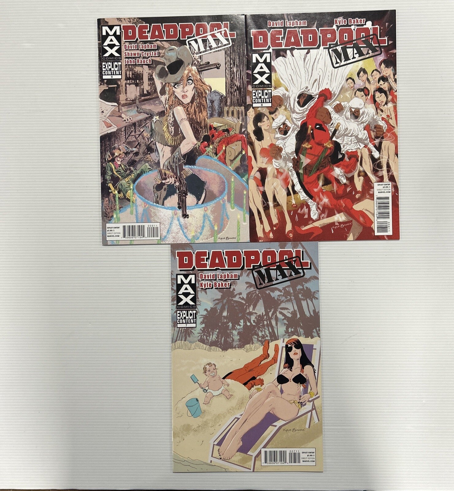Deadpool Max #1-9 2010 NM 1st Appearance of Lady Taskmaster5