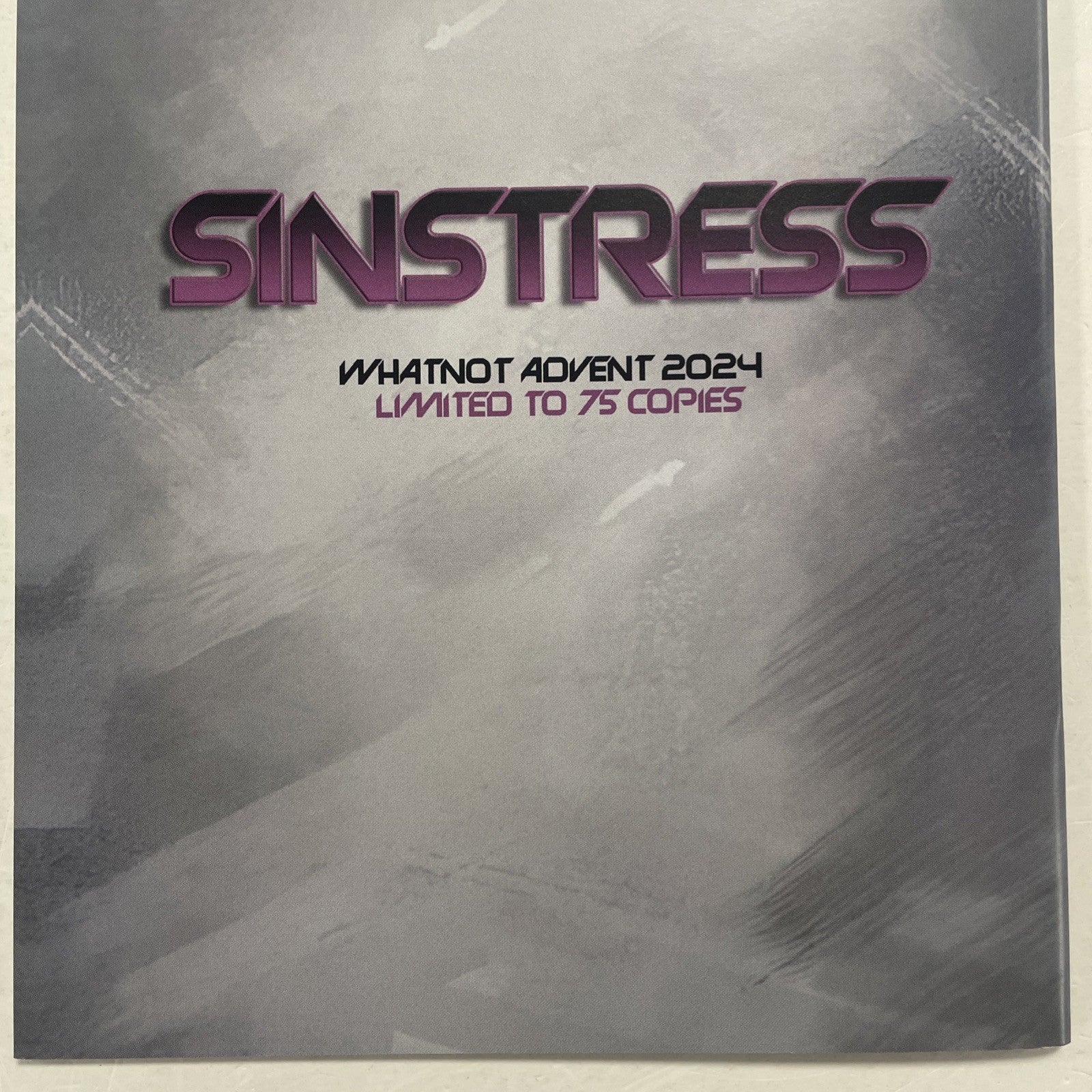 Sinstress #1 2024 Merry Christmas Edition Limited To 75 Copies Whatnot Advent6