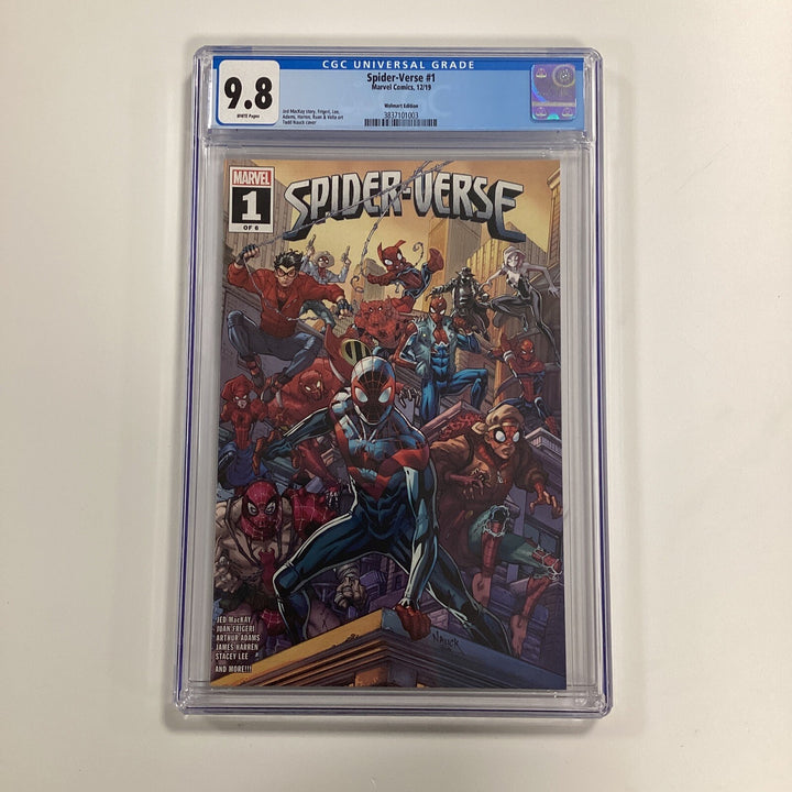 Spider-Verse #1 2019 CGC 9.8 Walmart Edition Todd Nauck Variant0