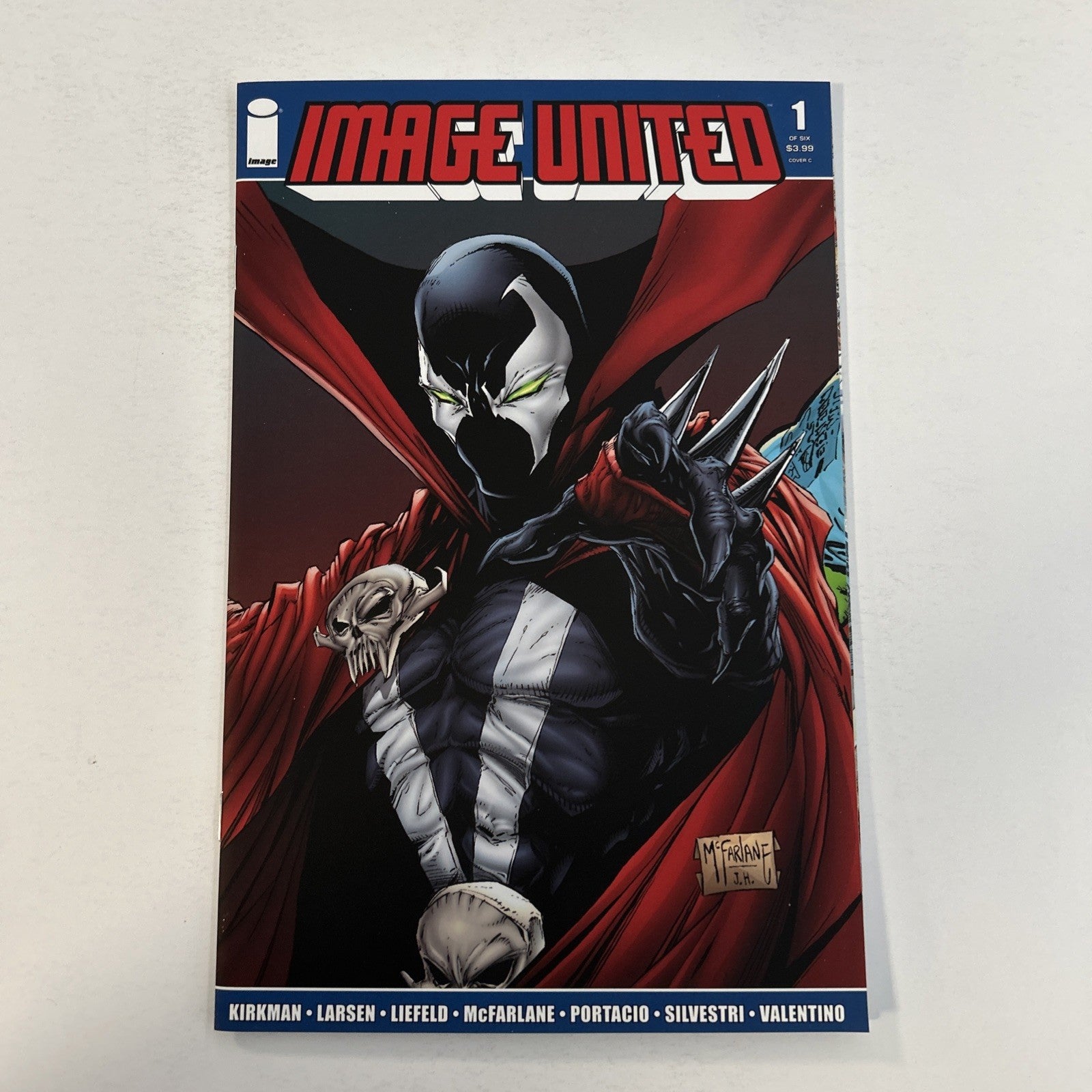 Image United #1 2009 VF/NM Spawn Variant McFarlane Image Comics0