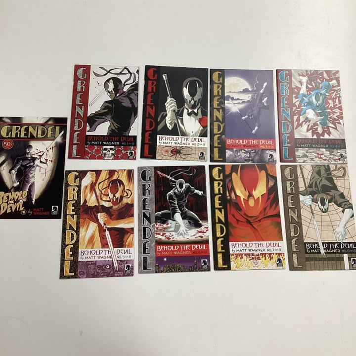Grendel Behold The Devil #0 & #1-8 2007 Complete Set - See Photos0