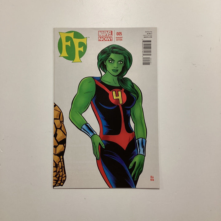 FF #5 2013 VF/NM Mike Allred 1:20 She-hulk Variant Fantastic Four0