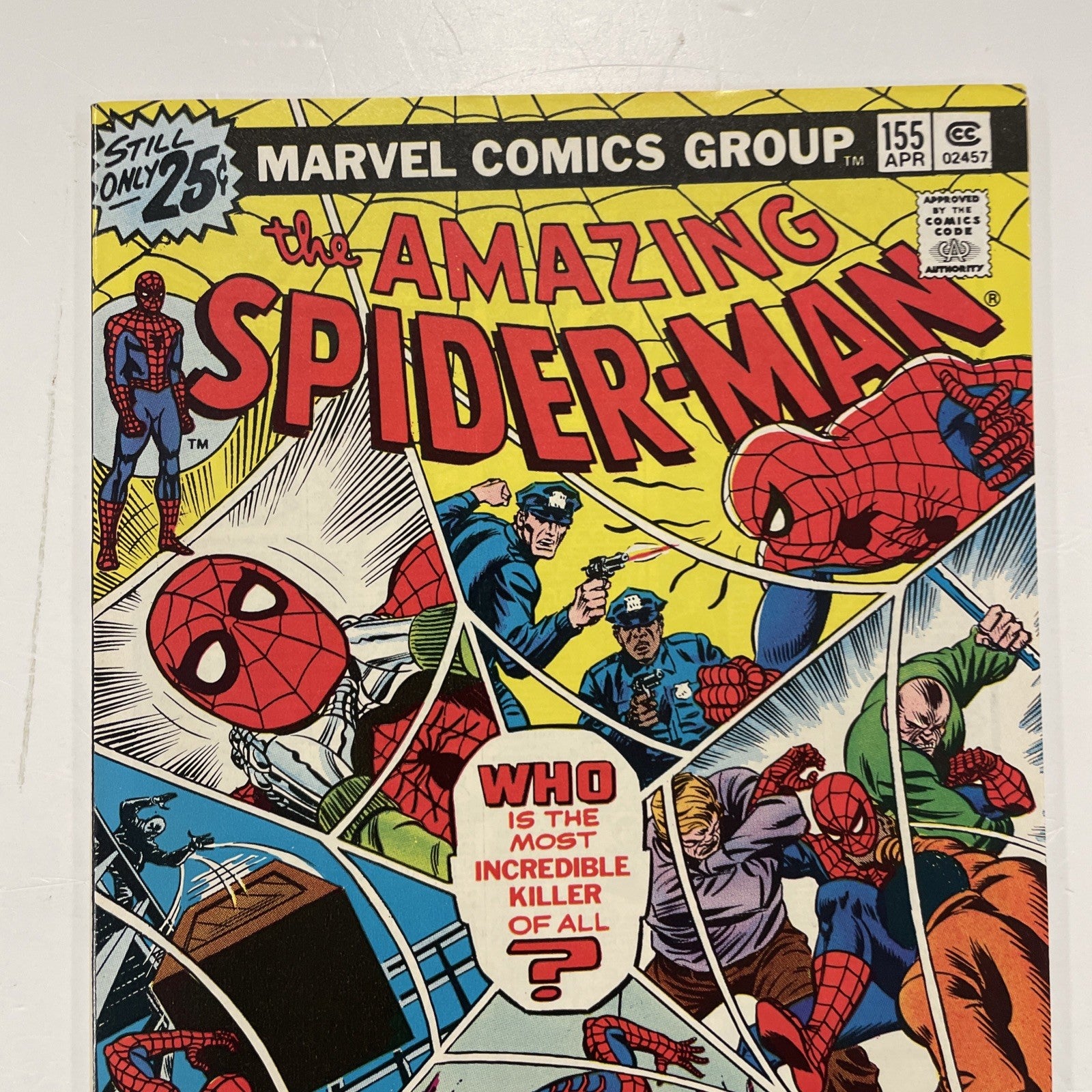 Amazing Spider-Man #155 1976 VF+1