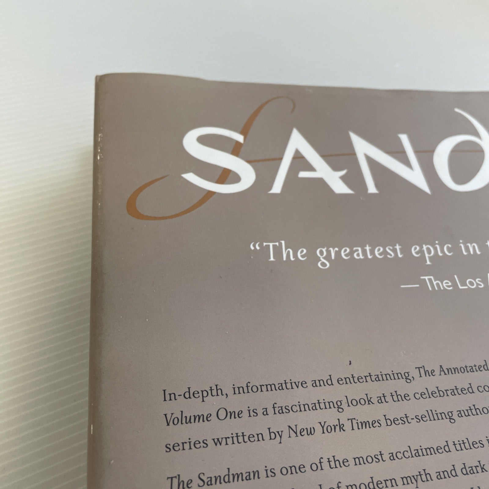 The Annotated Sandman Volume One Issues #1-20 2011 Hardcover8