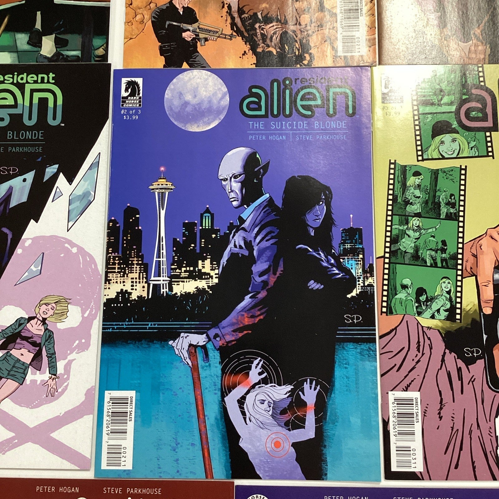 Resident Alien #1-3 2012, Suicide Blone #1-3 2013, Man With No Name #1-4 20165