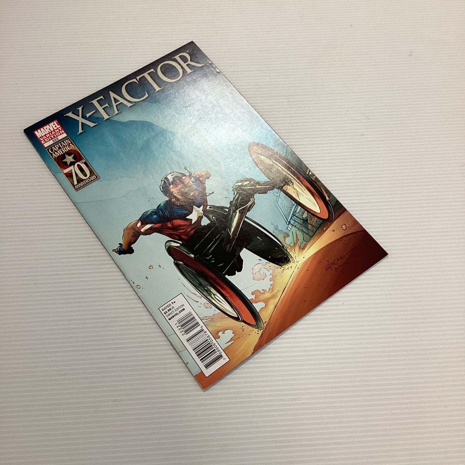X-factor #222 2011 VF/NM 70th Anniversary Variant3