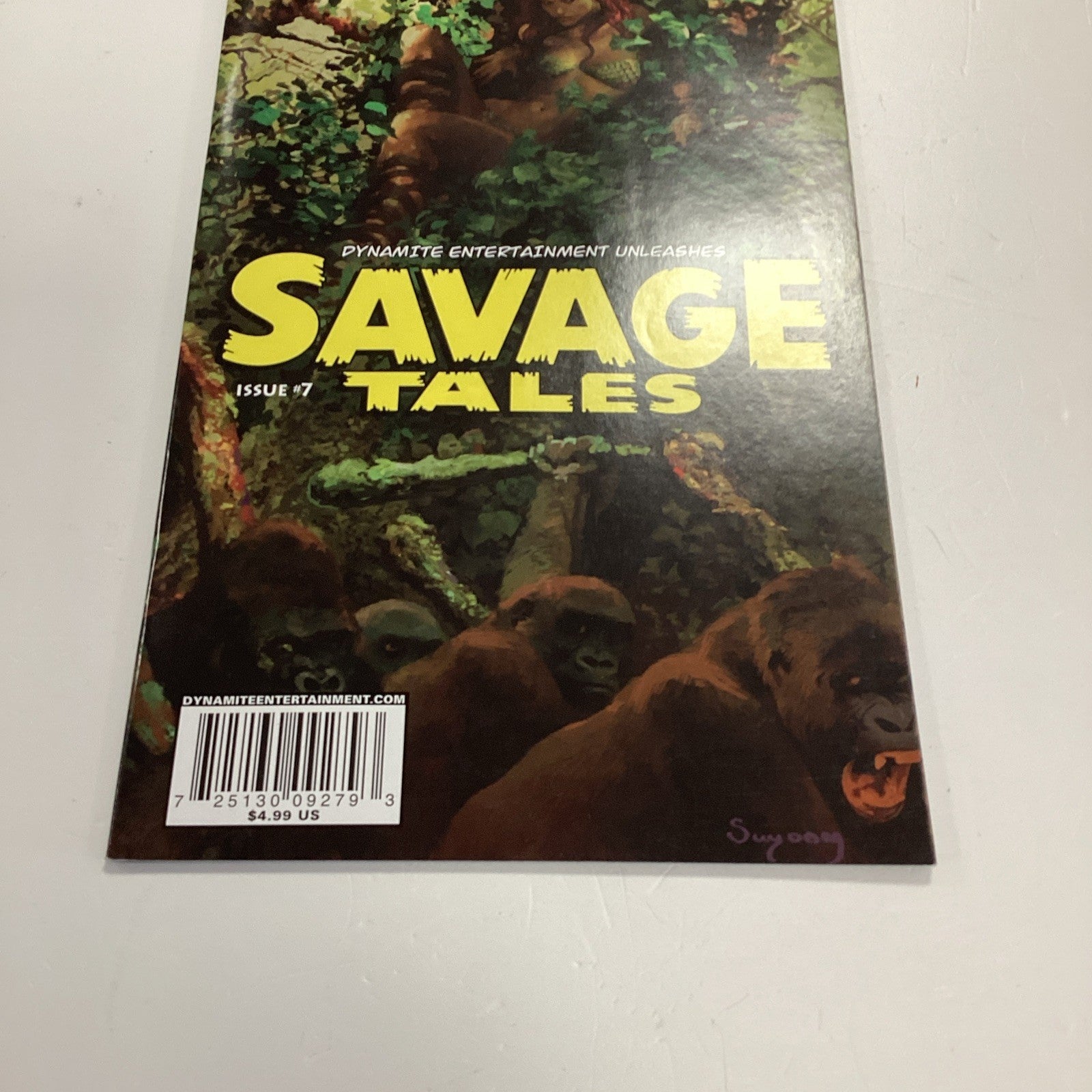 Red Sonja Savage Tales #7 2007 VF/NM Arthur Suydam Cover2
