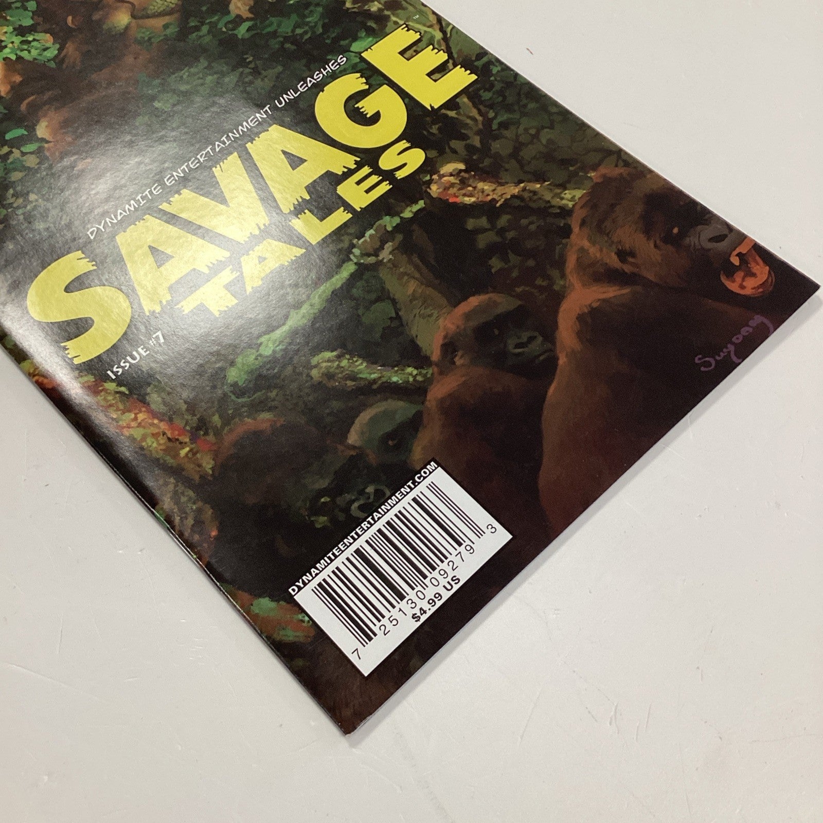 Red Sonja Savage Tales #7 2007 VF/NM Arthur Suydam Cover3
