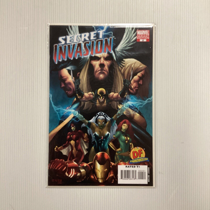 Secret Invasion #2 2008 NM Dynamic Forces Variant 1 of 2500 copies