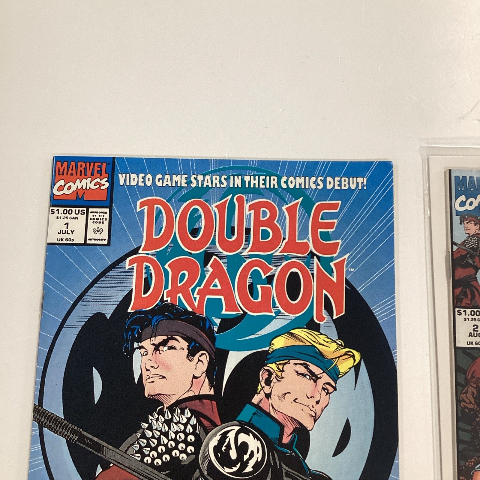 Double Dragon #1-5 1991 Avg. VF Complete Set2
