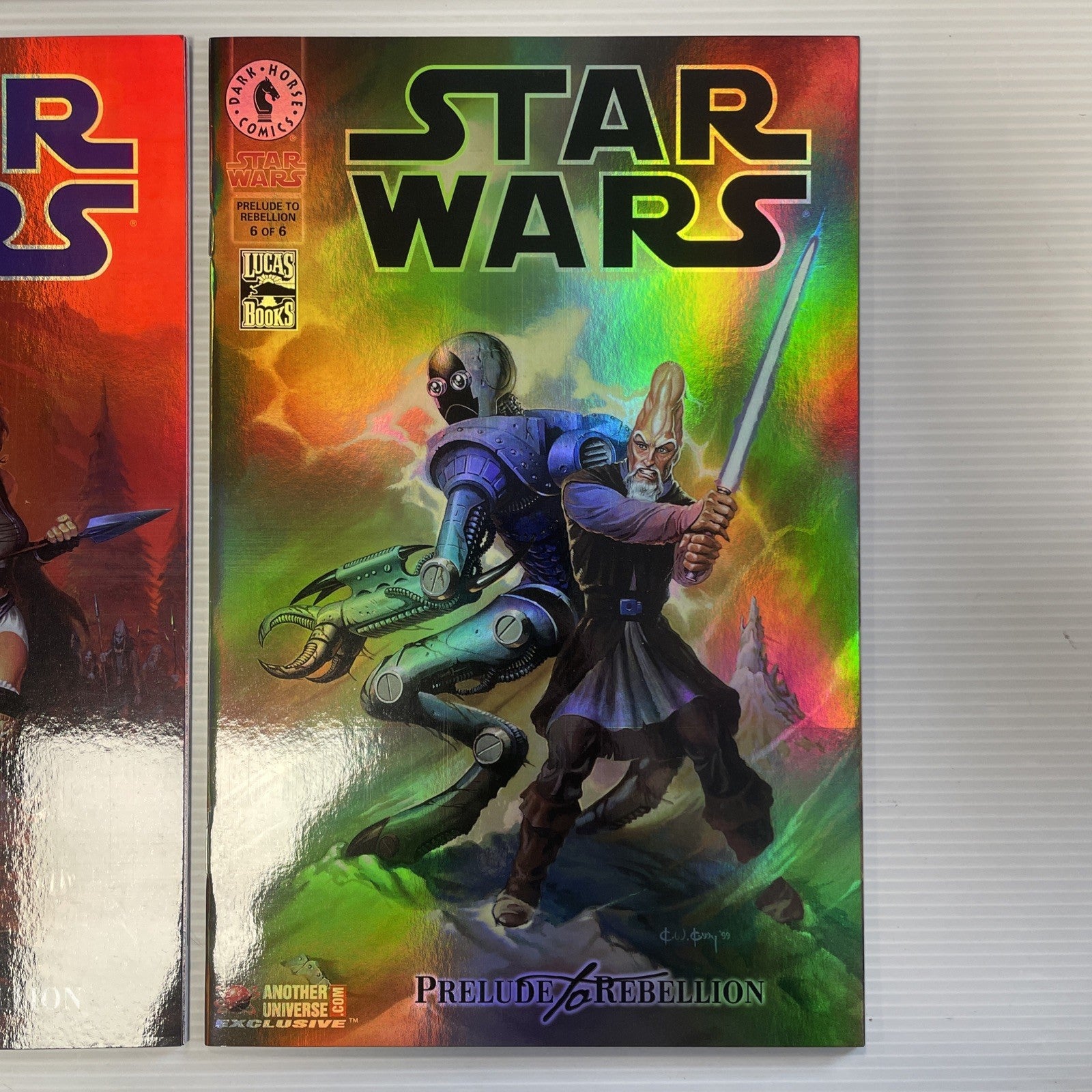 Star Wars Prelude To Rebellion #1-6 1999 Another Universe Exclusive #1 Signed6