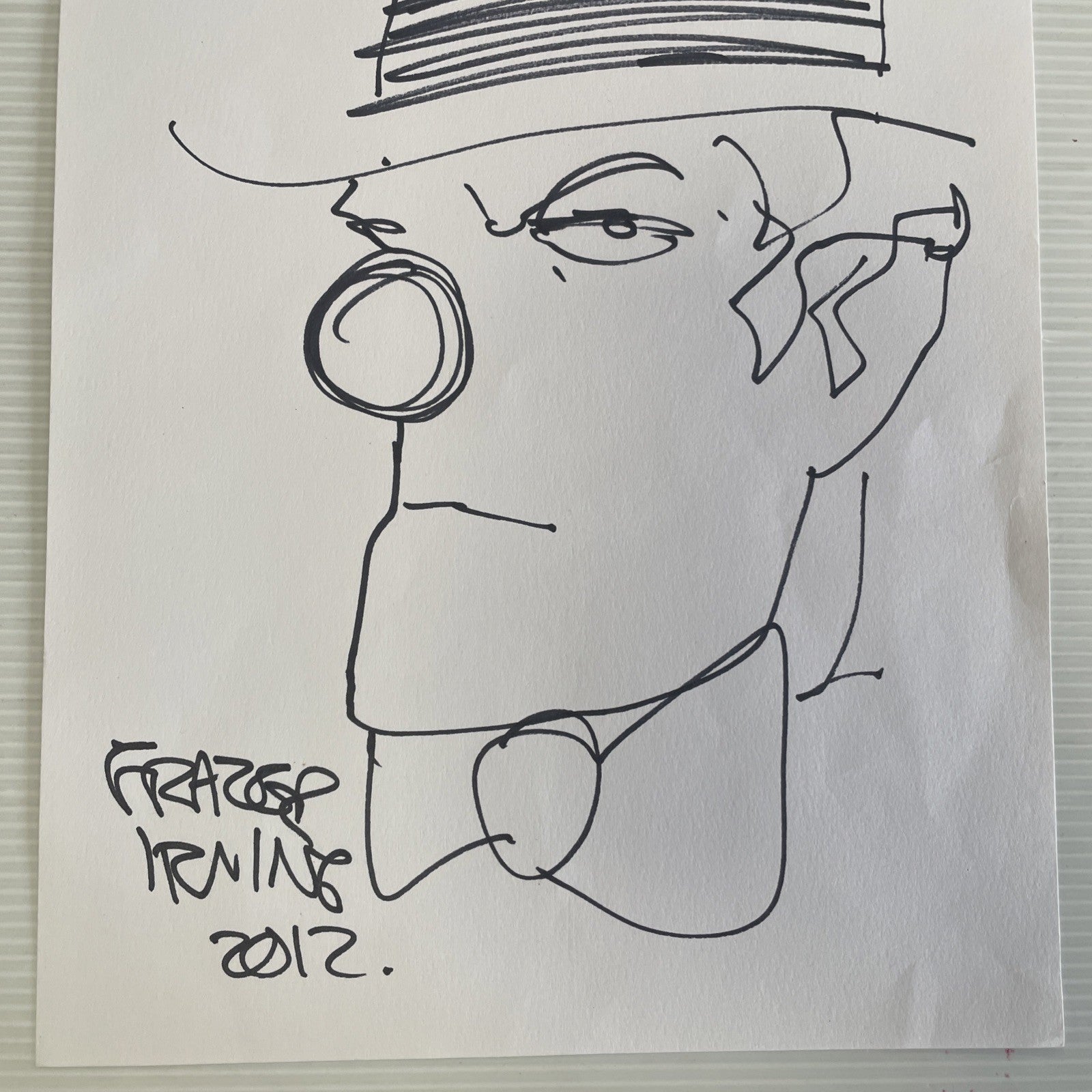 Frazer Irving Original Sketch Artwork of Jack Point from 2012 (29.5 x 20.5 cm)2