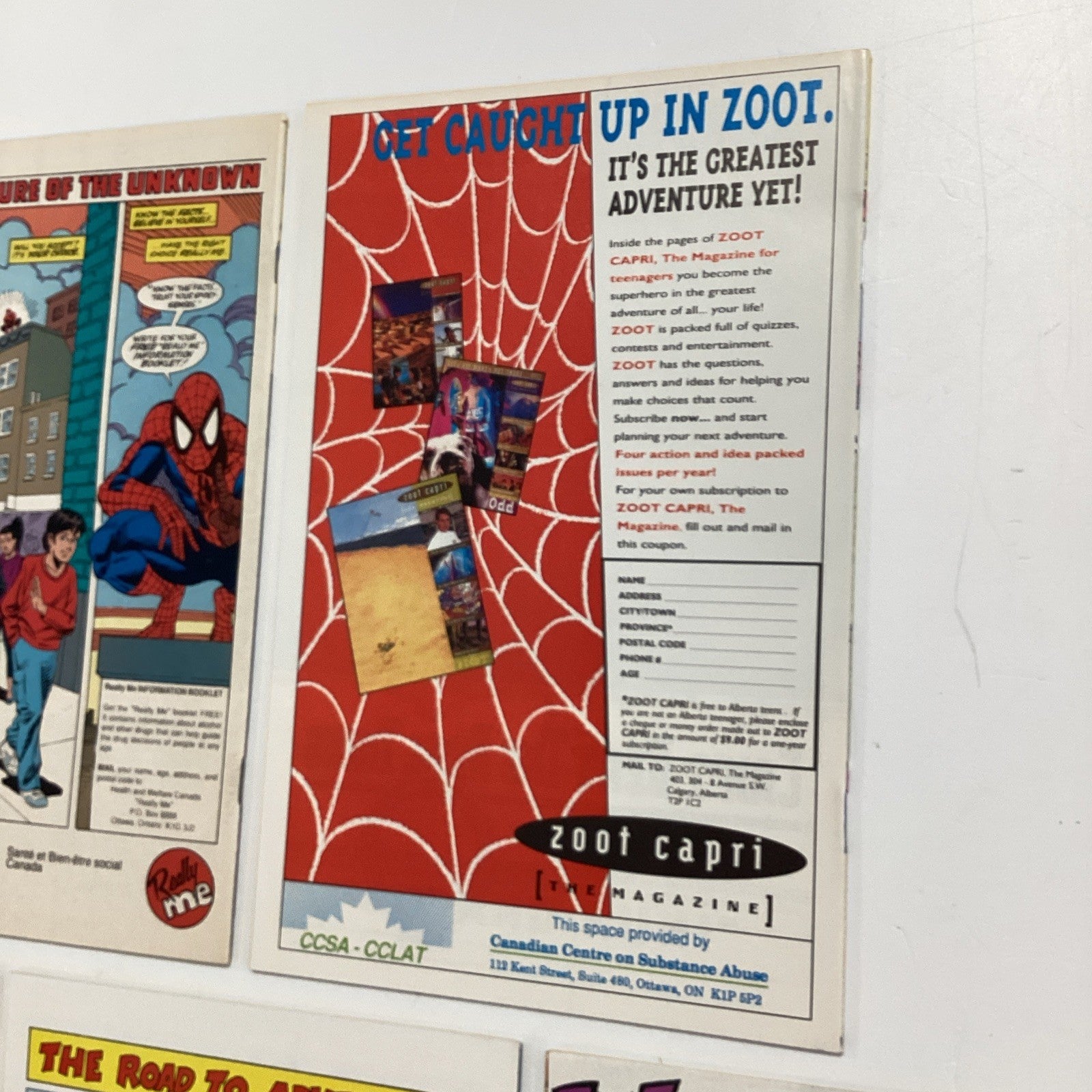 Amazing Spider-man #1-5 1990 Canadian Price Variants **Mixed grades - see photos8