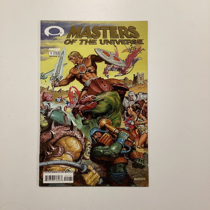 Masters Of The Universe #1 2002 NM Norem Wraparound Cover C0