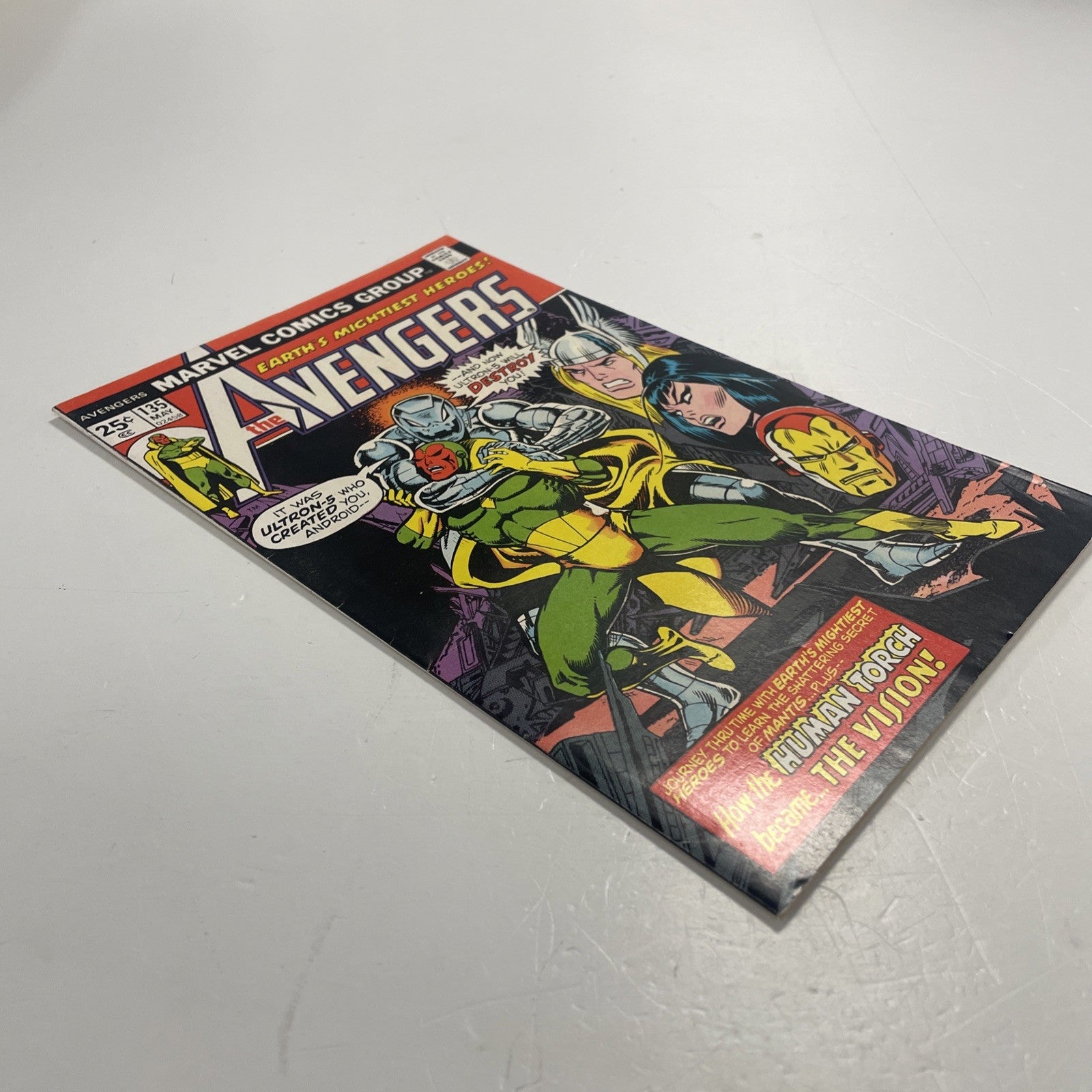 The Avengers #135 1975 FN/VF3
