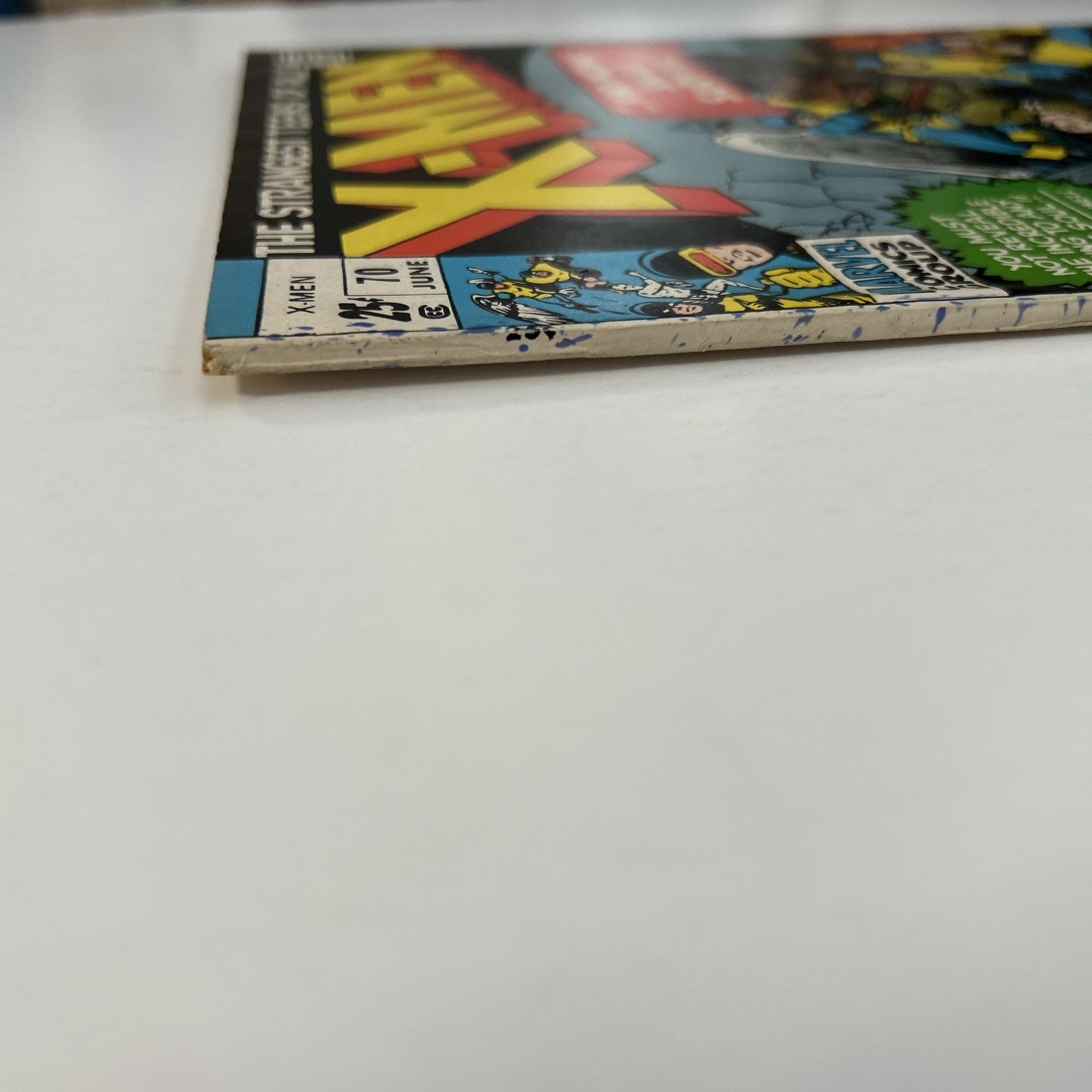 The X-Men #70 1971 FN- Reprints X-Men #17-18 Distributors Spray3