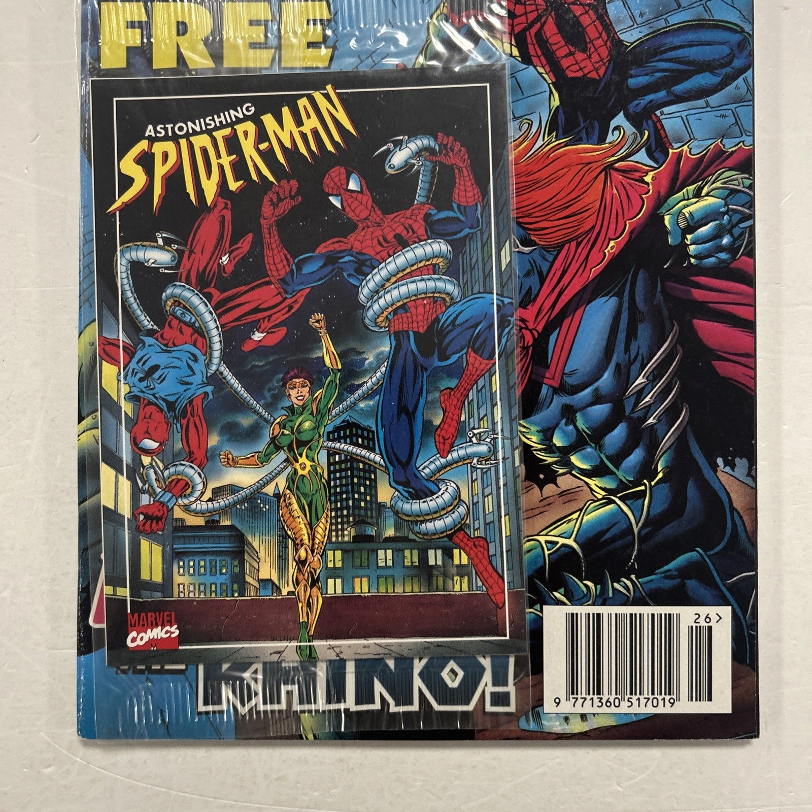 Astonishing Spider-Man #35 1998 VF- UK Marvel Panini Inc. Free Postcards2