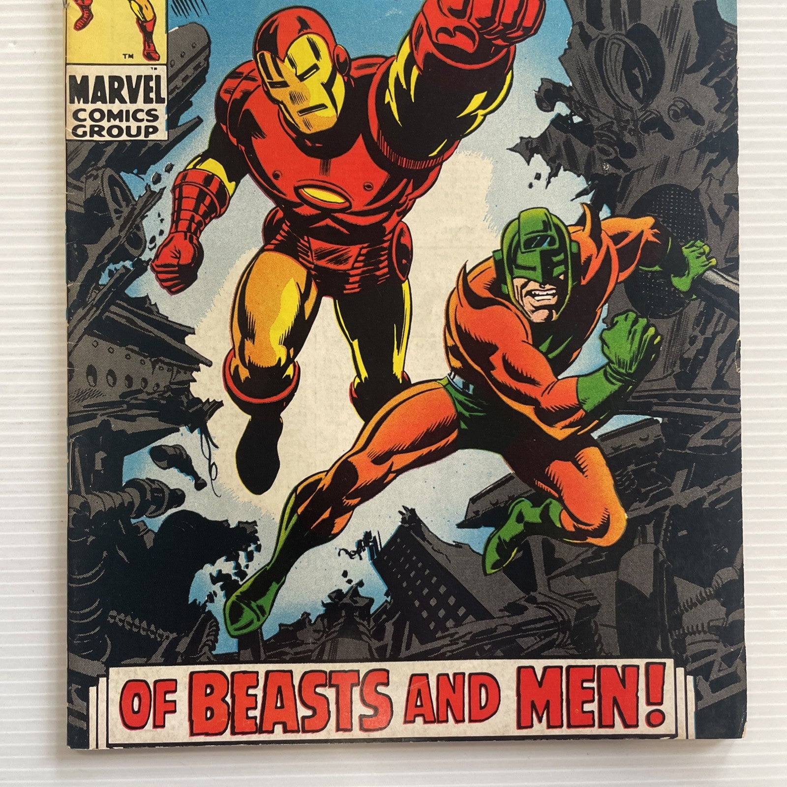 The Invincible Iron Man #16 1969 VG/FN Pence Copy2