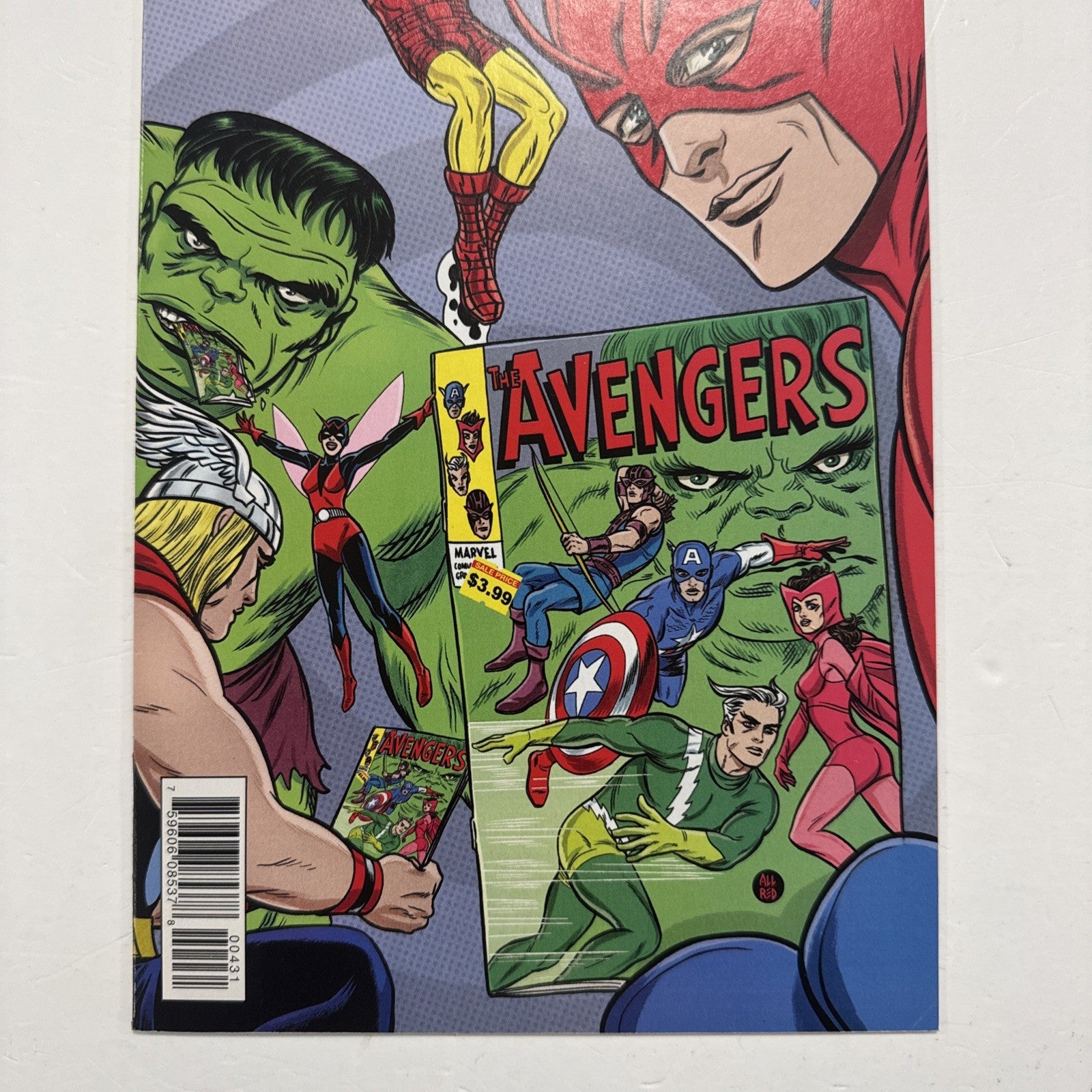 Avengers #4.1 2017 VF/NM 1:25 Michael Allred Retailer Incentive Variant2